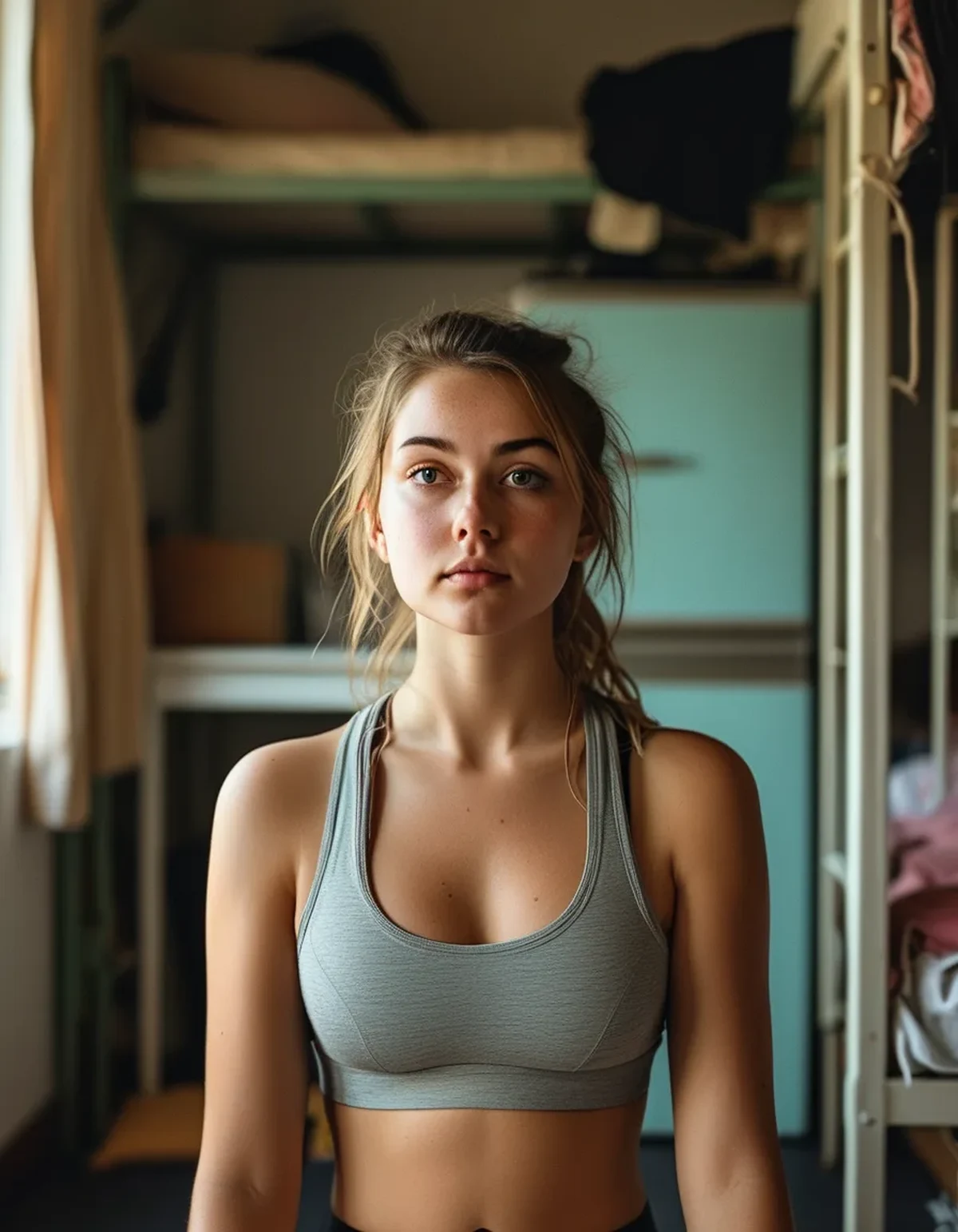 How to Actually Work Out in a Dorm Room Without Waking Your Roommate